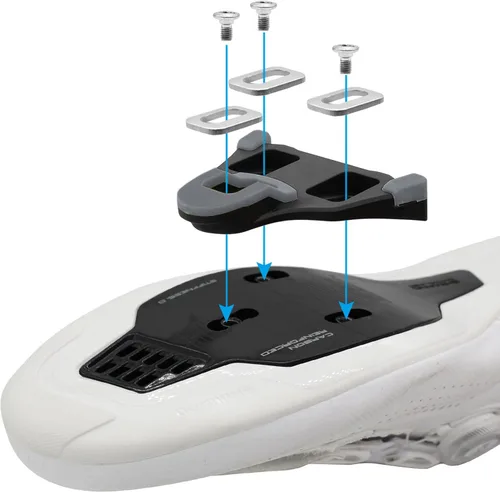 Miniatura 4 de Thinvik Bike Cleats for Shimano SPD-SL System Pedals Compatible with SH11 Road Bicycle Replacement Cleats & Indoor Cycling for Three-Hole Cycling