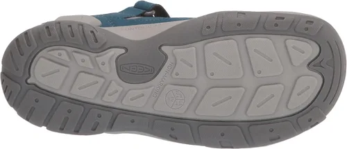 Miniatura 4 de KEEN Tenis cómodos unisex para niños, Steel GreySafety Orange