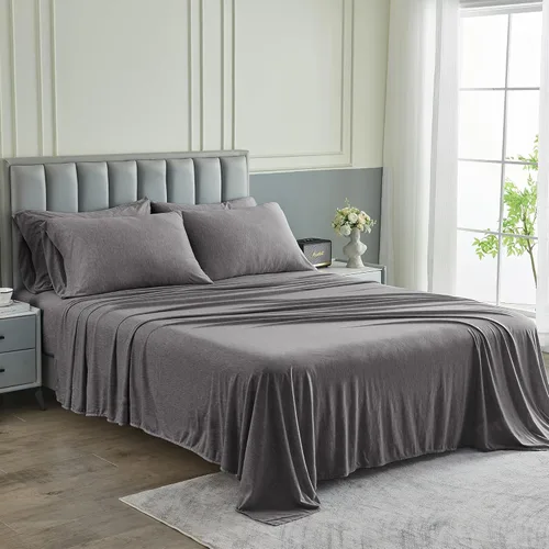 Miniatura 14 de Pure Bedding Sábanas – Juego de sábanas individuales [3 piezas, azul cielo] – Hotel Luxury 1800 microfibra cepillada – Suave y transpirable – Sábana