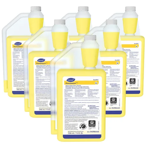 Miniatura 5 de Diversey Prominence HD Limpiador de suelos, AccuMix, 32 onzas Elimina suelos y aceites, acción emulsionante rápida, secado sin película,