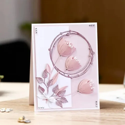 Miniatura 10 de Plantillas de corte de metal para Navidad DIY, plantilla de estampado en relieve para álbum de recortes, creación de tarjetas, molde para álbum