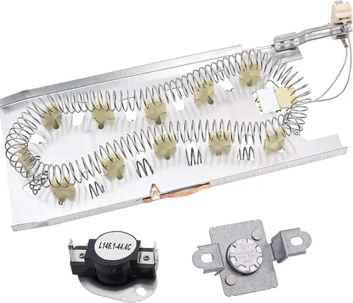 BlueStars 3387747 MEDB835DW4 Kit de elementos calefactores para secadora - Para Whirlpool Kenmore Maytag KitchenAid Amana GEW9250PW1 GEW9250PW0