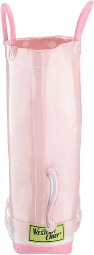 Miniatura 5 de Western Chief Girl's Waterproof Printed Rain Boot with Easy on Handles