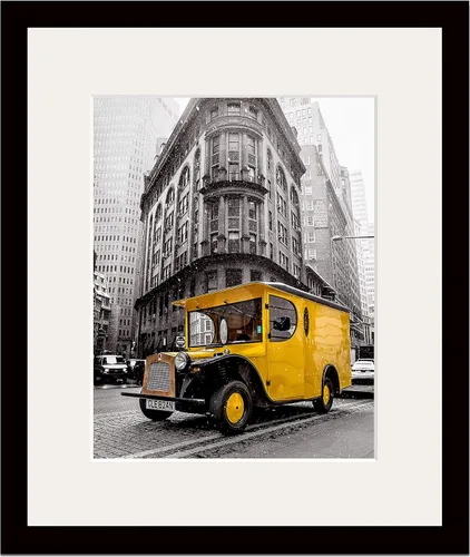 Miniatura 12 de Art Emotion - Portarretratos de madera maciza con vidrio reforzado de 2 mm, ganchos para colocar en horizontal o vertical