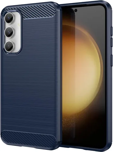 Miniatura 46 de Funda EUAGVQY para Samsung A70 Galaxy A70, Funda de Fibra de Carbono de TPU Blanda Antideslizante Duradera y Ligera, Funda Protectora para Samsung