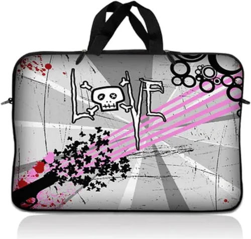 Miniatura 74 de Laptop Skin Shop - Funda de neopreno para portátil de 16 a 17,4 pulgadas, con asa, diseño artístico