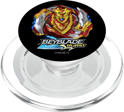 Miniatura 8 de BEYBLADE BURST TURBO ACHILLES PopSockets - Soporte para teléfonos y tabletas, Negro
