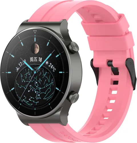Miniatura 17 de FitTurn Band Compatible with Huawei Watch 5 4 Pro/GT 6 5 4 3 2 Pro/GT 2e/GT 6 5 4 46mm/GT2 46mm/GT Active/ Replacement Straps Silicone Bands