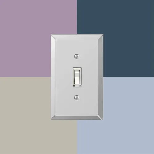 Miniatura 5 de Amerelle 66TTT - Placa de pared de espejo, 3 palancas, acrílico, transparente, paquete de 1
