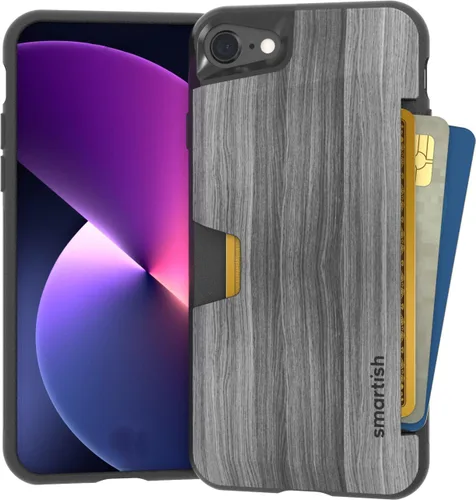Miniatura 31 de Smartish - Funda tipo cartera para iPhone 11, diseño de cartera volumen 1 [delgada + protectora] con tarjetero - probada para caídas con ranura