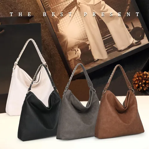 Miniatura 5 de Montana West Bolso de mano grande para mujer bolso de transporte oculto y bolso de mano bolso de hombro suave
