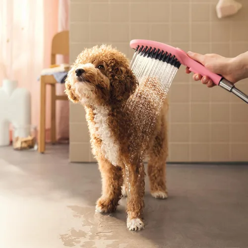 Miniatura 2 de hansgrohe Ducha para mascotas al aire libre con manguera de 96 pulgadas, spray de piel de 3 pulverizadores, spray para piernas, spray para patas