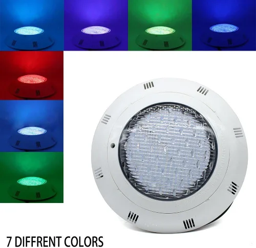 Miniatura 4 de 12V 36W piscina luz subacuática cambio de color luces LED RGB IP68 con control remoto (36W)