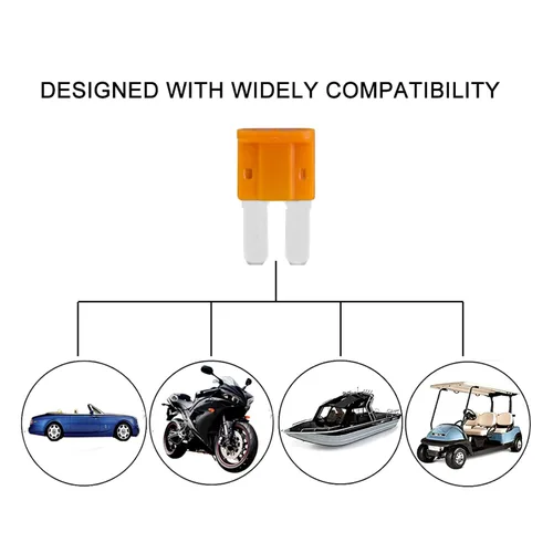 Miniatura 7 de MuHize Micro2 - Kit de grifos de fusibles – Paquete de 35 con fusibles de hoja de 5A a 30 A para automóvil, camión, SUV, RV 2 grifos Add-A-Circuit