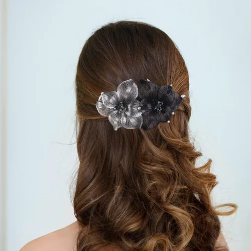 Miniatura 2 de Pasadores grandes para el pelo de las mujeres, pasadores de pelo grueso para mujer, accesorios de boda para mujer, alambre de cobre hecho a mano