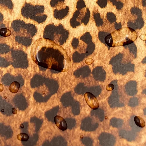 Miniatura 8 de simplelife4u 10 metros (32,8 pies) Sexy Leopard impresión papel pintado de vinilo removible Home recámara Decoración Día de San Valentín Regalo