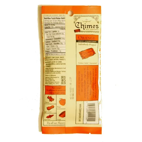 Miniatura 3 de Masticables de jengibre, paquete de 3 variedades, original, mango y naranja