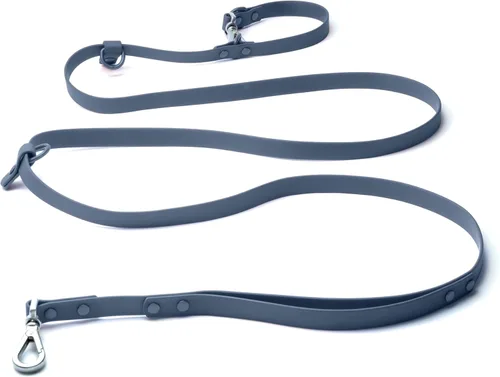 Miniatura 10 de Correa de perro resistente manos libres para perros medianos a grandes para correr cómodamente caminar Cierre de hebilla Mango acolchado suave