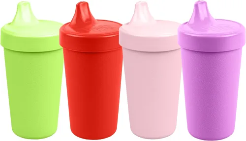 Miniatura 14 de Re-Play - Vasos con tapa y boquilla de 10 oz., hechos en EE.UU. para niños pequeños de 1 año en adelante, a prueba de derrames, aptos