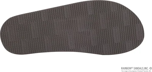Miniatura 5 de Rainbow - Sandalias de cuero para hombre, doble capa con arco y banda ancha