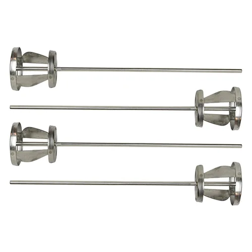 CO. ES - Cuchilla mezcladora de acero inoxidable de 3/8 pulgadas, eje de 2-5 galones (paquete de 4)