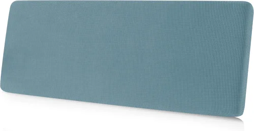 Miniatura 14 de CHUN YI - Funda elástica de cojín para sofá biplaza, funda de asiento de sofá con tela jacquard de elastano (mediana, color marfil blanco)