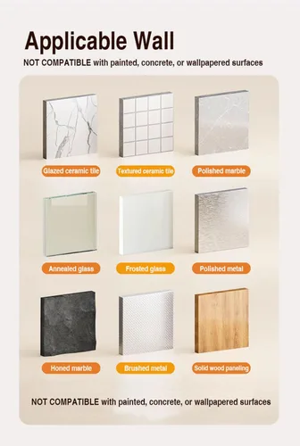 Miniatura 8 de XDMASU - Paquete de 2 estantes esquineros con ventosa, organizador de pared para baño, sin taladro, organizador de ducha triangular que ahorra