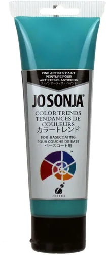 Miniatura 44 de Jo Sonja Colores de fondo – Botella de 6 oz de acrílico de flujo mate – Deep Pond color fantasía (Deep Pond)