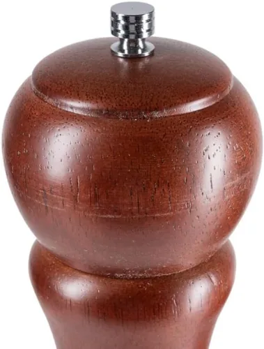 Miniatura 4 de Soro Essentials - Molinillo de pimienta de madera de 18 pulgadas con acabado de nogal. Molinillo de sal de pimienta. El mejor molinillo de sal