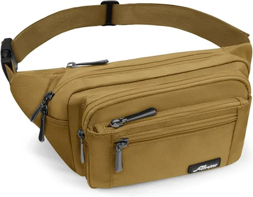 Miniatura 12 de Riñonera para hombres y mujeres, con correa ajustable para entrenamiento al aire libre, viajes, casual, correr, senderismo, ciclismo