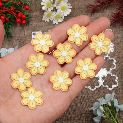 Miniatura 3 de Lapoo Troquel de corte de flores para álbumes de recortes, plantillas de corte duraderas para álbumes de recortes, álbum de fotos, tarjetas de papel