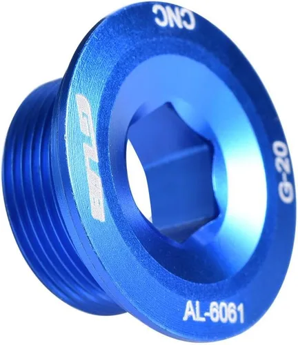 Miniatura 4 de Tbest Tornillos de rueda de cadena con manivela de bicicleta de aleación de aluminio GUB