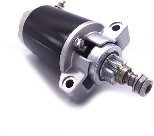 Miniatura 5 de SouthMarine Motor de barco 66M-81800-00 66M-81800-01 66M-81800-02 Motor de arranque para Yamaha 9.9HP 15HP 4 tiempos fueraborda, para Sierra
