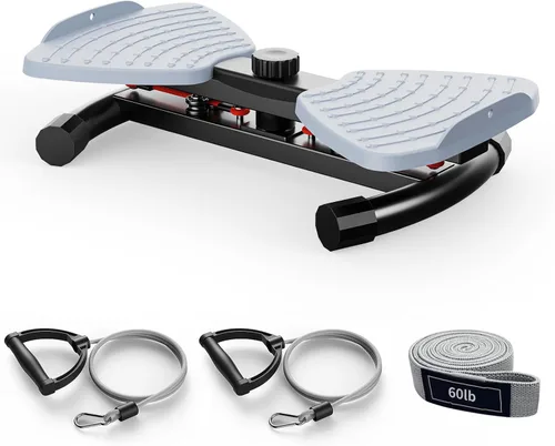 Miniatura 8 de Waist Twister Machine with Resistance Band, Silent Exercise Twist Board for Core & Belly Fat Workout, Non-Slip Home Fitness Disc for Men & Women