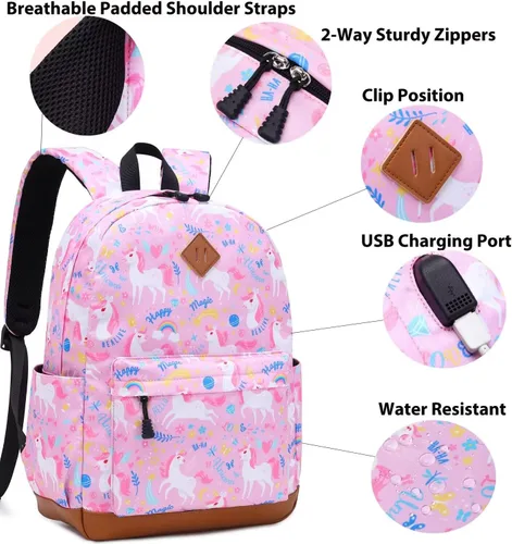 Miniatura 5 de Mochilas escolares para niñas, niños y adolescentes
