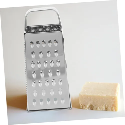 Miniatura 7 de Healeved Cortador de queso, peladores de patatas, rallador profesional de caja de acero inoxidable, rallador de queso, triturador de verduras con 4