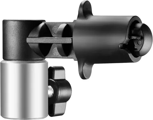 Miniatura 2 de NEEWER Paquete de 2 abrazaderas reflectoras para telón de fondo, aleación de aluminio resistente, adaptador de montaje de abrazadera