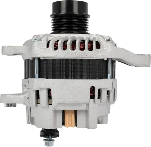 Miniatura 33 de Alternador apto para Chevy para Buick, reemplazo de alternador de alto rendimiento para 1 un cable autoexcitante, para alternador GM Chrome ADR0335