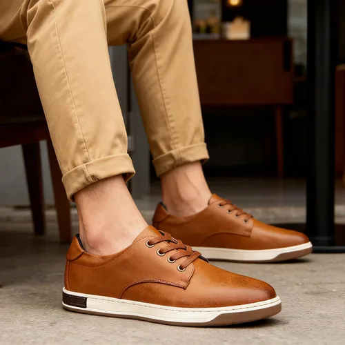 Miniatura 4 de Jousen Men's Fashion Sneakers Casual Shoes for Men Dress Sneakers Oxfords Shoes