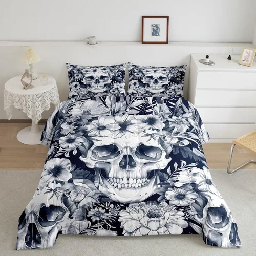 Miniatura 10 de Erosebridal Yin Yang - Juego de edredón para niños y adolescentes, edredón de plumón de hielo y fuego, tamaño individual, juego de ropa de cama