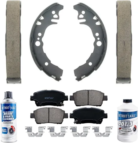 Miniatura 18 de Detroit Axle - Pastillas de freno traseras para Kia Sportage 2017-2022, Hyundai Tucson 2016-2021, pastillas de freno de cerámica 2018 2019 2020