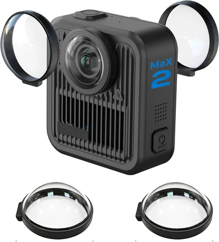 FitStill Lens Protector Kit Only for Go Pro MAX 2,Optical Glass Lens Guards for MAX2, Premium Combo Max2 Lens Protector Cover(NOT for MAX