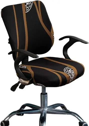 Miniatura 15 de Melaluxe Funda para silla de oficina de computadora, funda universal protectora y elástica para silla giratoria elástica Totam