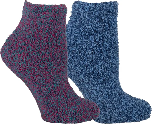 Calcetines cortos Dr. Scholl para mujeres - Calcetines de spa relajantes con infusión de lavanda y vitamina E - 2 y 3 pares - Pinzas en la parte