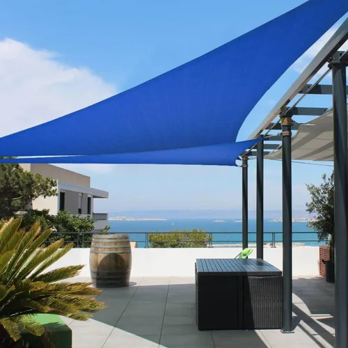 Miniatura 28 de Tronssien Toldo rectangular de 8 x 12 pies, toldo con bloqueo UV del 95% para patio y jardín al aire libre, actividades en el patio