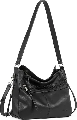 Miniatura 7 de WESTBRONCO Bolsos de mano para mujer, bolsos cruzados, bolso de hombro suave con correa ajustable