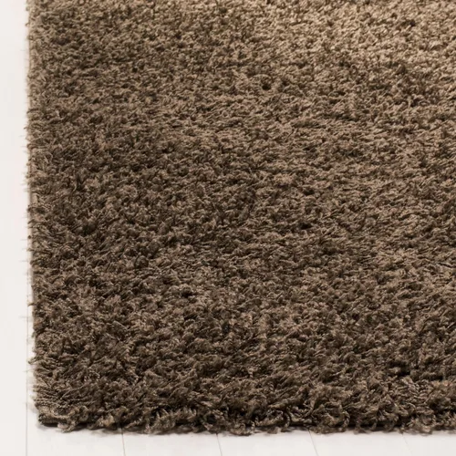 Miniatura 3 de SAFAVIEH Alfombra de Área 10x14 - Colección Athens Shag - Grande - Taupe, No Desprende Pelusa y Fácil de Limpiar, Ideal para Sala de Estar