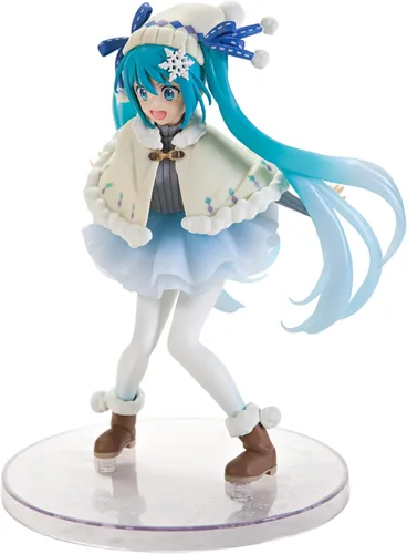 Miniatura 3 de Figura de acción Taito Original Ropa de inierno 6.2" Hatsune Miku.