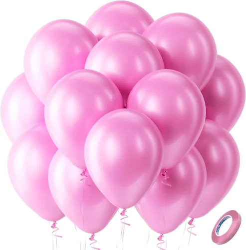 Miniatura 170 de Bezente - Globos de 12 pulgadas de látex con confeti para bodas, graduaciones, despedidas de soltera y cumpleaños, aptos para helio, dorado, 60