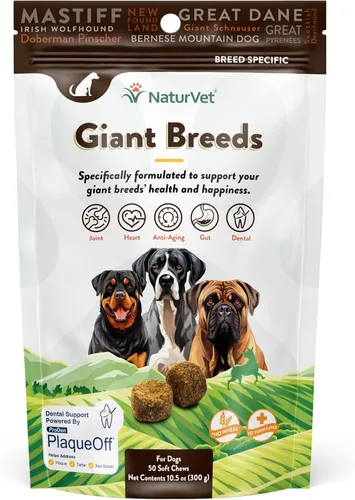 Miniatura 8 de NaturVet Suplemento para Razas Pequeñas - para Apoyo Articular, Digestión, Cuidado de la Piel y el Pelaje - Multivitamínicos para Perros